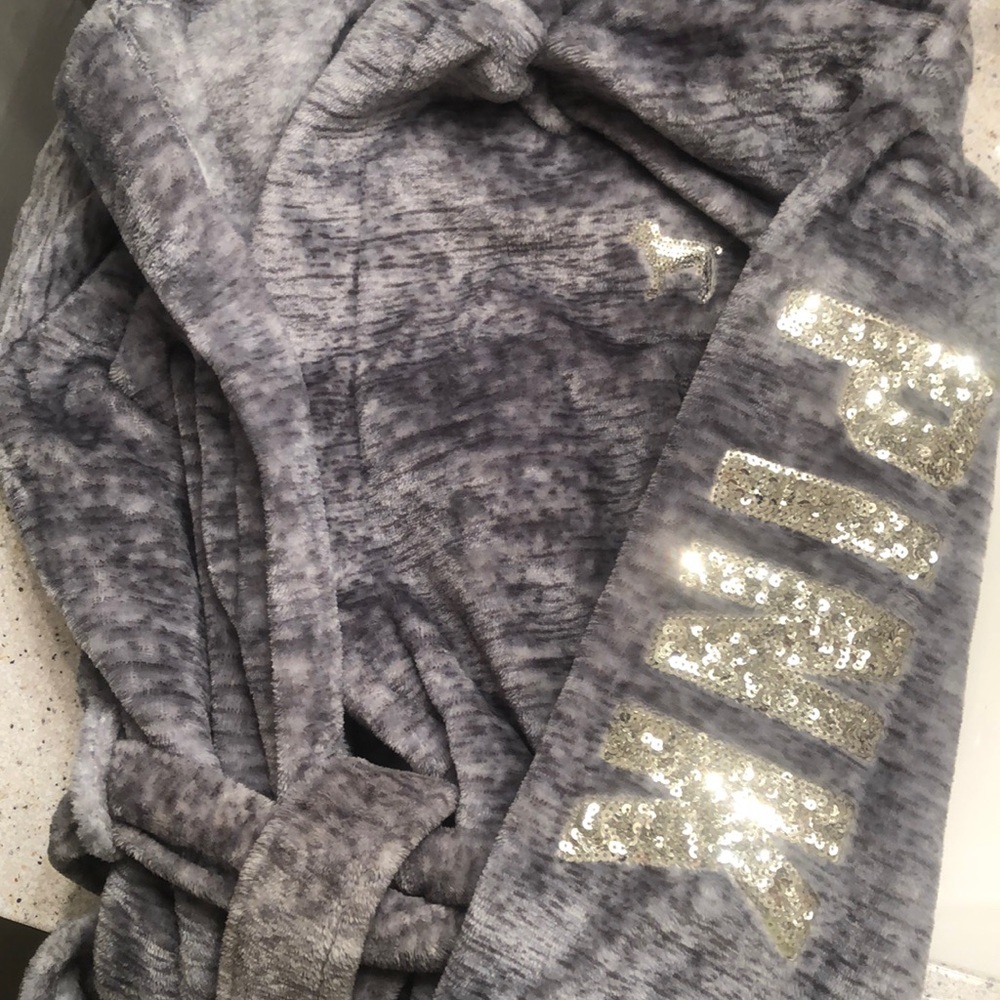 Victoria secret hooded bathrobe